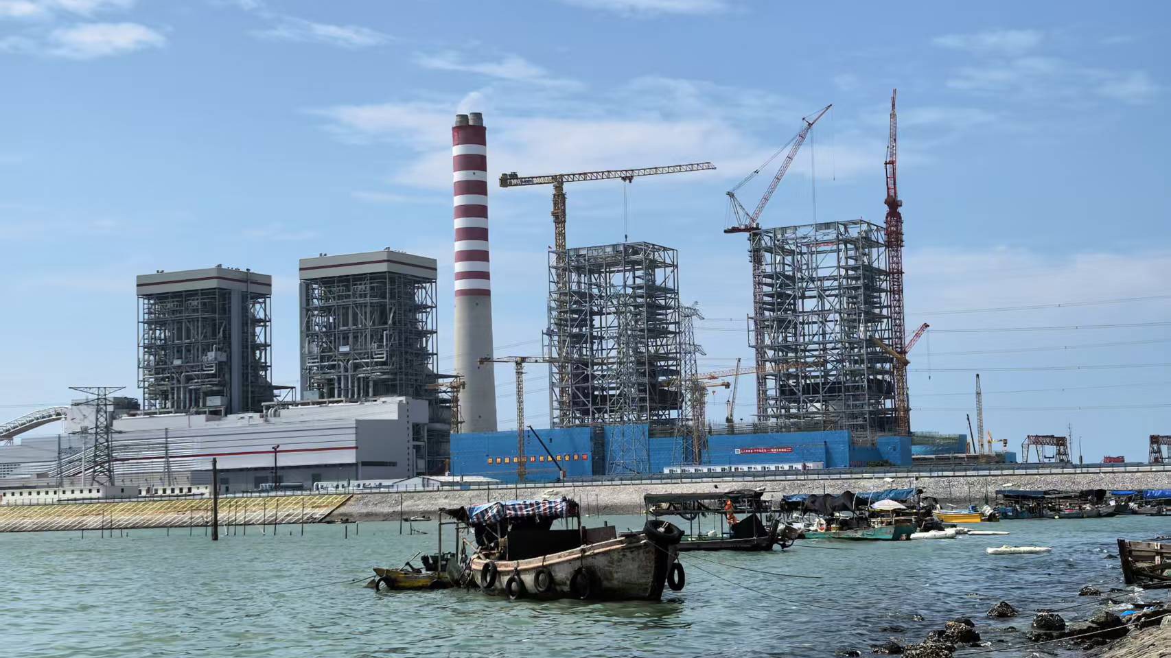 国能广投北海火力发电厂钢结构项目